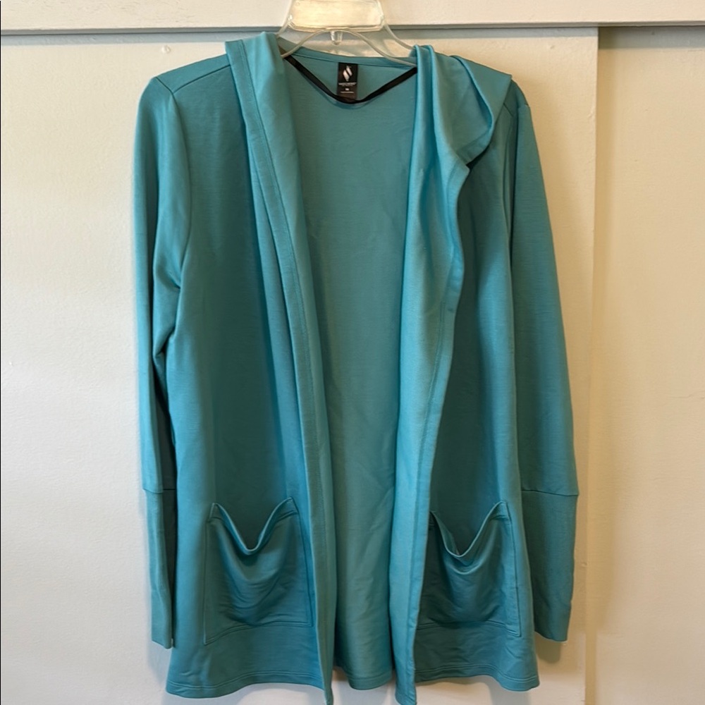 Skechers Women's Teal Cardigan Sweater